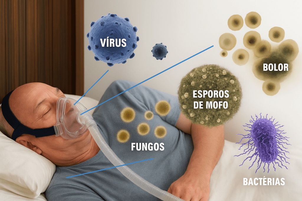 quando trocar acessorios cpap