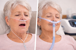 oxigenio convencional ou terapia de alto fluxo