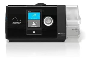 sem logo CPAP AirSense S AutoSet Resmed frente